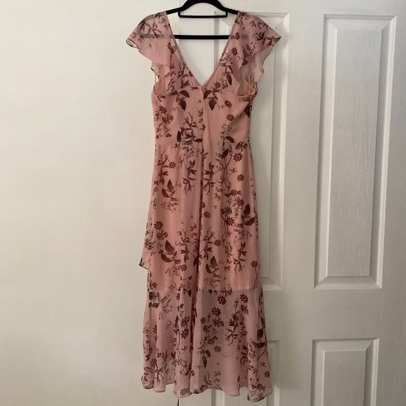 *NEW* Cooper St "Isla" Floral Ruffle Pink Dress – Size 6 - Picture 2 of 11